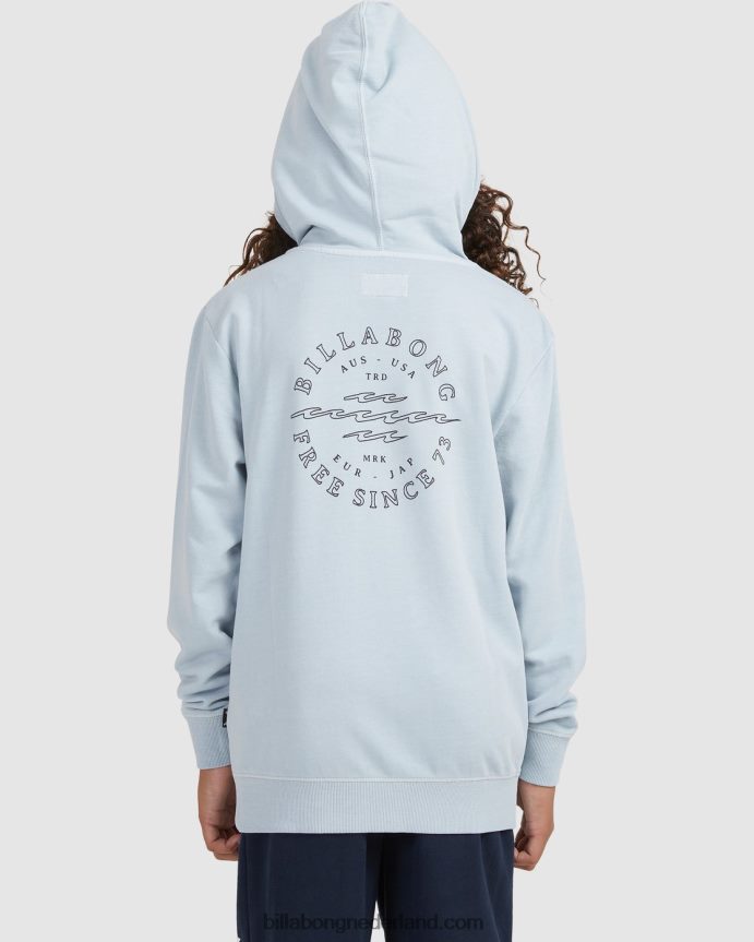 Billabong jongens grote golf dan hoodierook blauw 4D20H1133