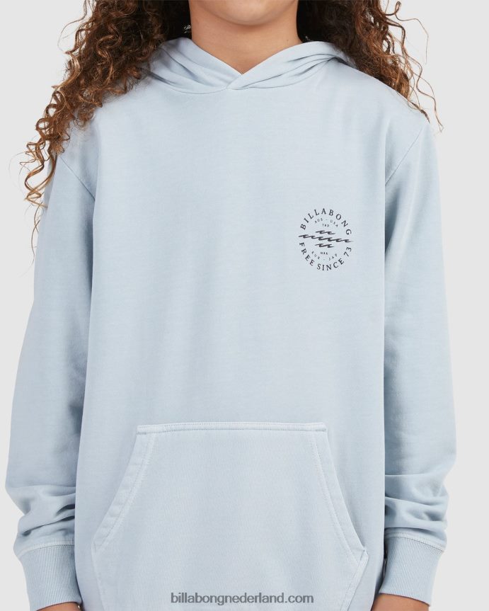 Billabong jongens grote golf dan hoodierook blauw 4D20H1133
