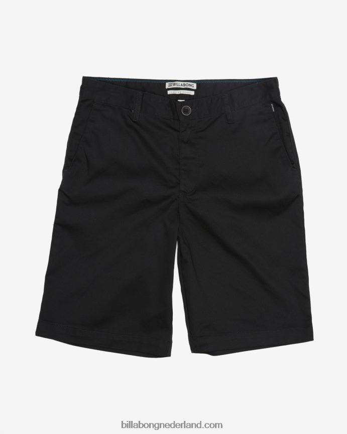 Billabong jongens bbg chinoshortszwart 4D20H989
