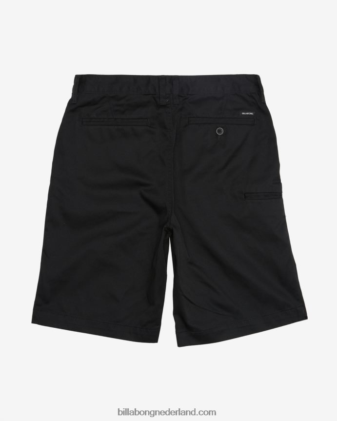 Billabong jongens bbg chinoshortszwart 4D20H989