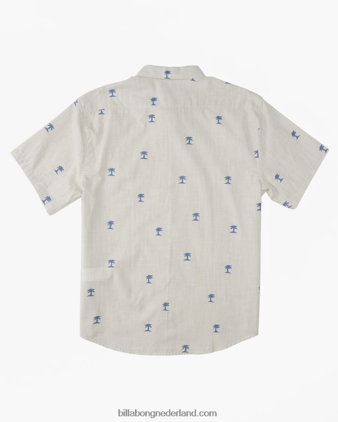 Billabong jongens (2-7) zondag shirt met korte mouwenhaver 4D20H915