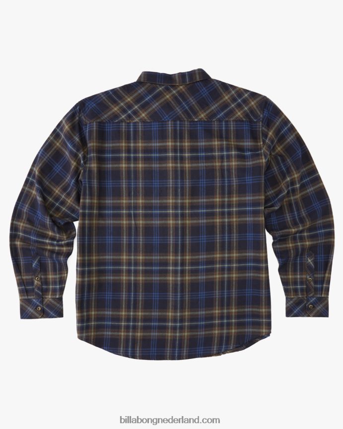 Billabong jongens kustlijn flanellen overhemdmiddernacht 4D20H1055