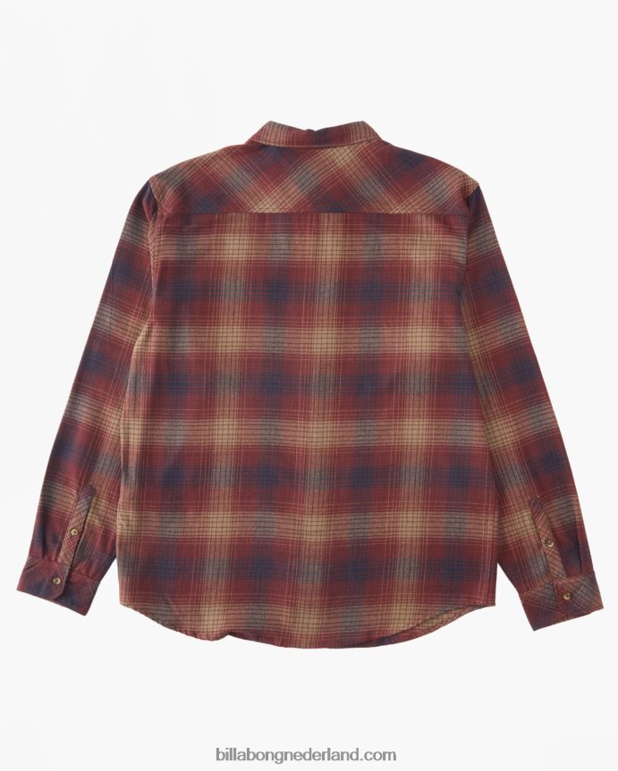 Billabong jongens kustlijn flanellen overhemdwolk 4D20H1115