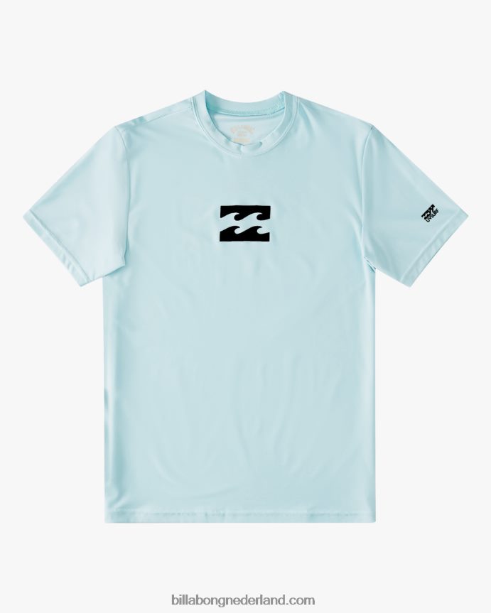 Billabong jongens 2-7 golvend losvallend surf-T-shirt met korte mouwen voor de hele dagkust 4D20H960