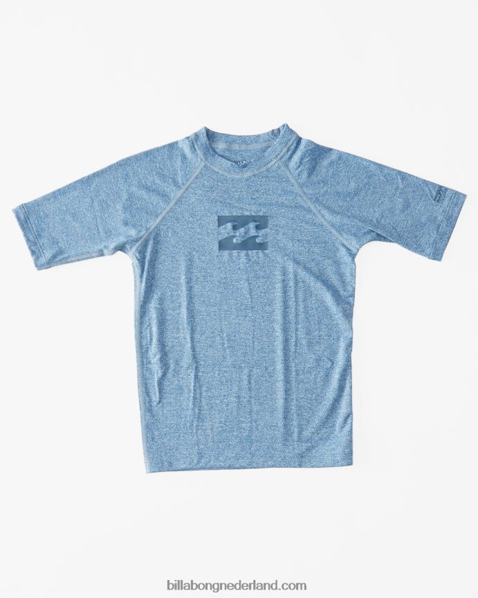 Billabong jongens de hele dag unity surf teeblauwe heide 4D20H1139