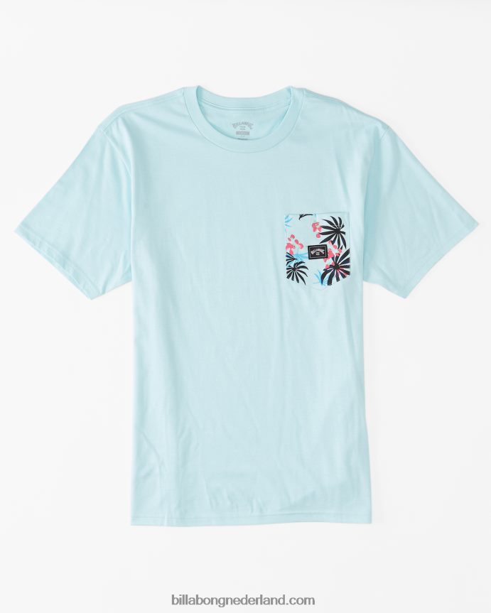 Billabong jongens T-shirt met teamzakkust 4D20H1060