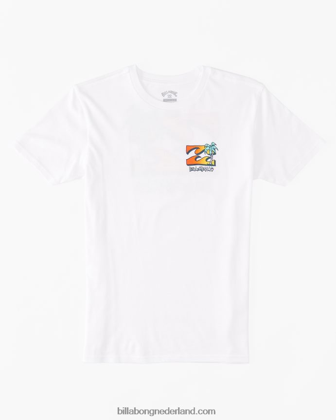 Billabong jongens bbtv-t-shirtwit 4D20H1028