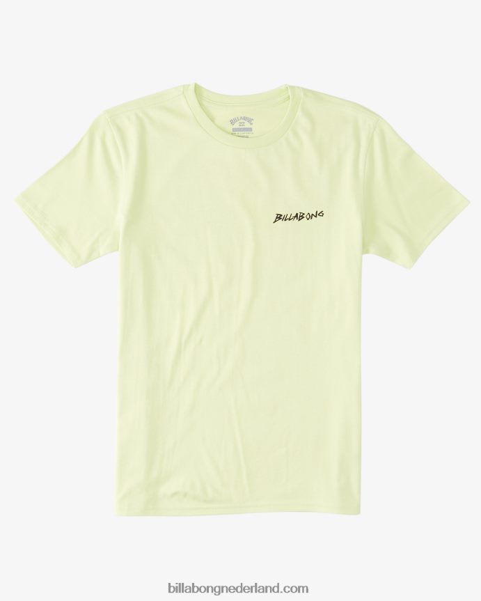 Billabong jongens haaien t-shirtlicht groen 4D20H1048