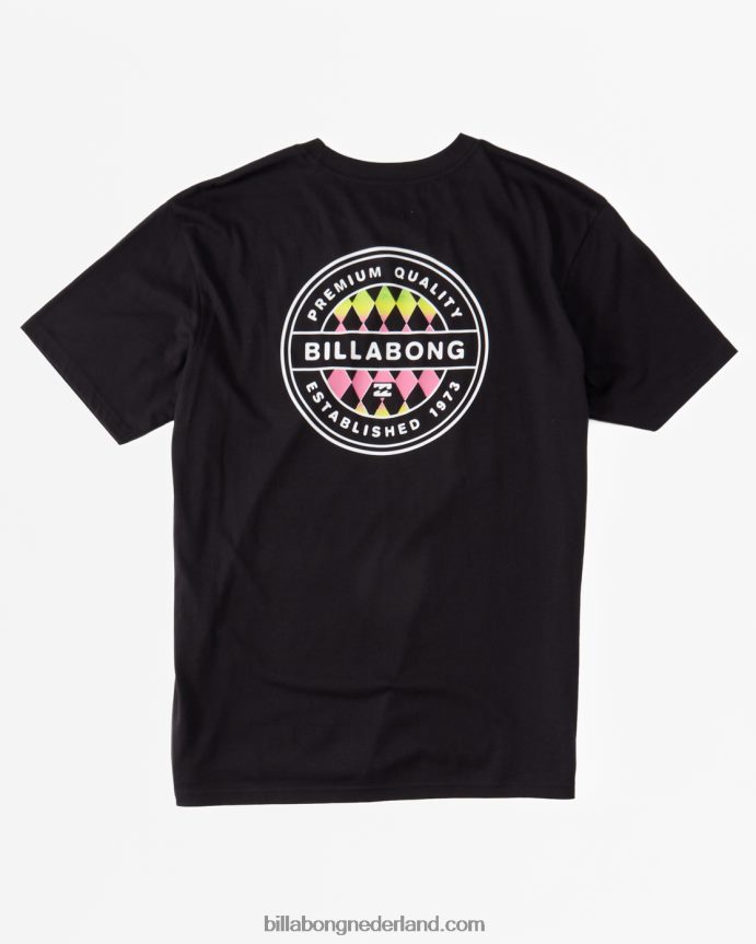 Billabong jongens rotor t-shirtzwart 4D20H1031