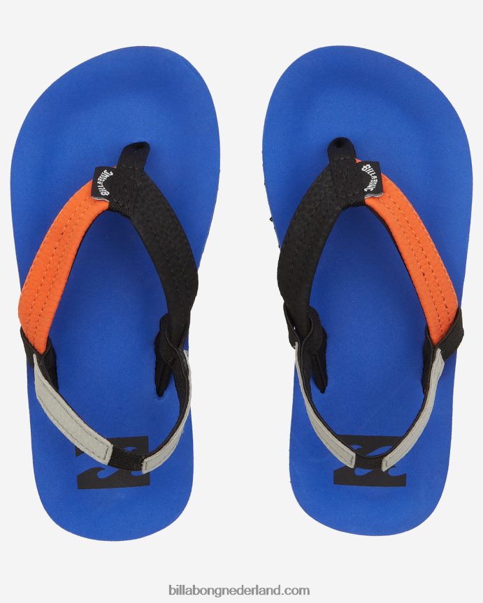 Billabong jongens gestookte sandalenblauw 4D20H840