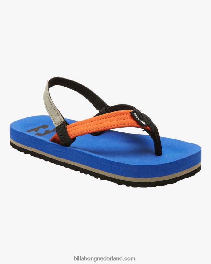 Billabong jongens gestookte sandalenblauw 4D20H840