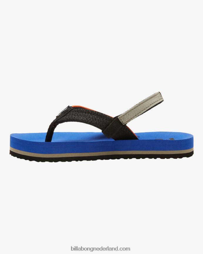 Billabong jongens gestookte sandalenblauw 4D20H840