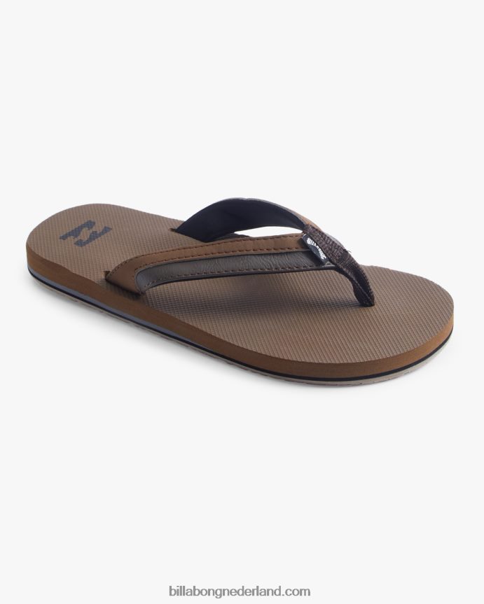 Billabong jongens sandalen voor de hele dagkameel 4D20H839