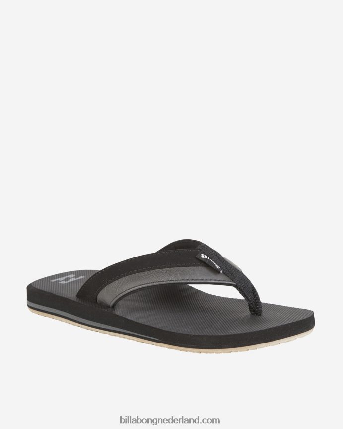Billabong jongens sandalen voor de hele dagzwart 4D20H720