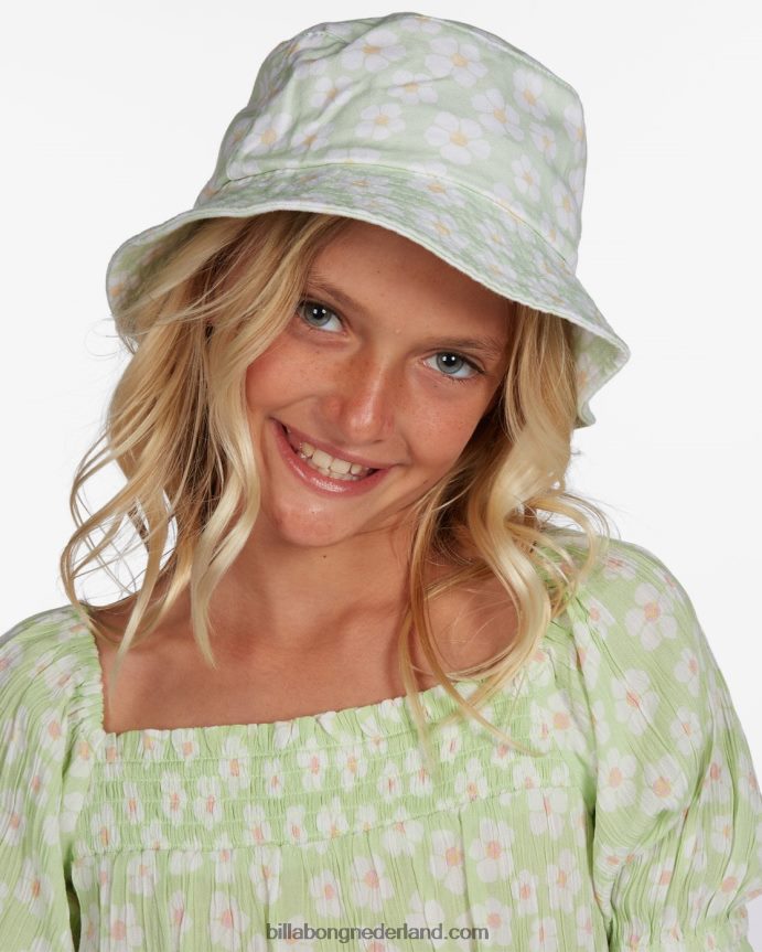Billabong meisjes bucketlist emmer hoedhoning dauw 4D20H2756