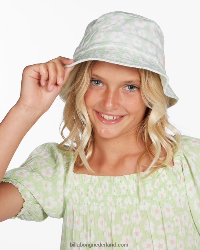 Billabong meisjes bucketlist emmer hoedhoning dauw 4D20H2756