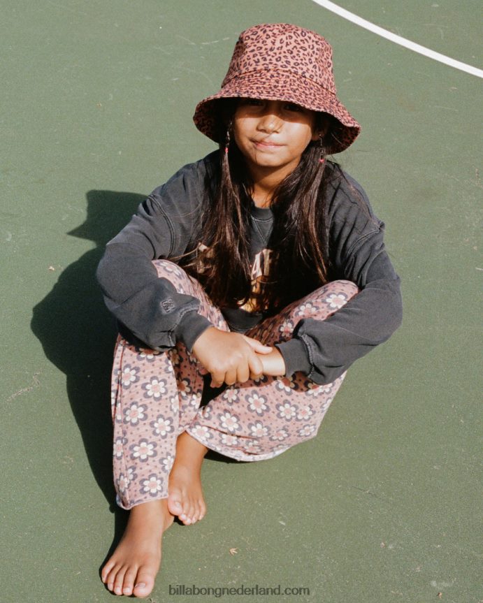 Billabong meisjes bucketlist emmer hoeduit zwart 4D20H2723