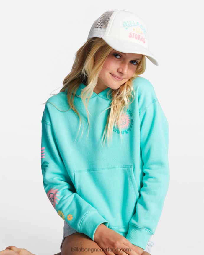 Billabong meisjes ohana vrachtwagenchauffeurpetzout kristal 4D20H2728