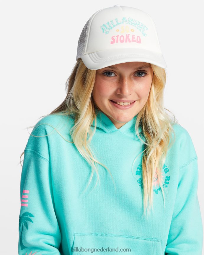 Billabong meisjes ohana vrachtwagenchauffeurpetzout kristal 4D20H2728