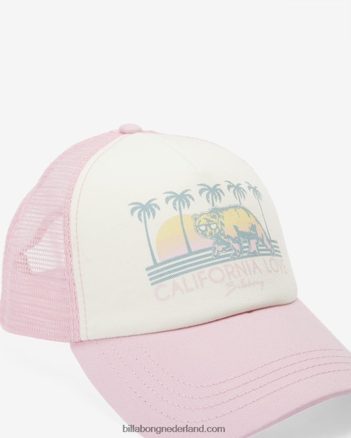 Billabong meisjes pitstop jr vrachtwagenchauffeurpetroze paden 4D20H2755