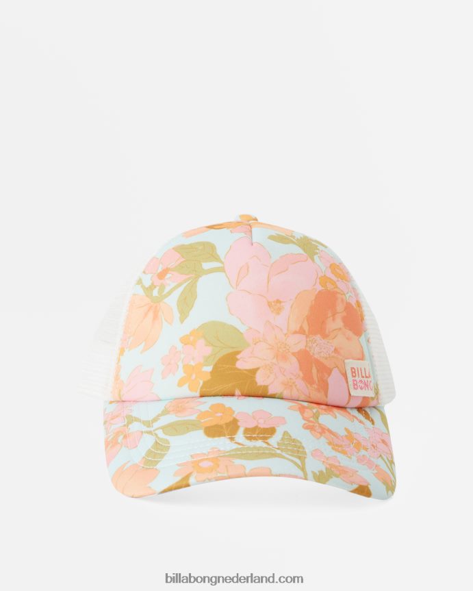 Billabong meisjes shenanigans vrachtwagenchauffeur hoedzeespray 4D20H2625