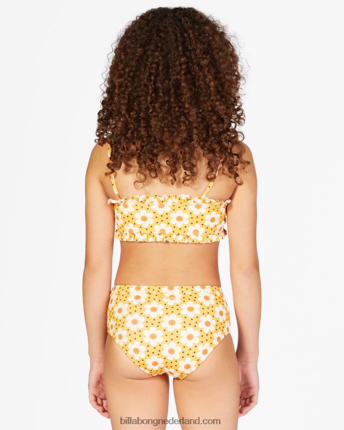Billabong meisjes kan niet wachten bandeau bikini setmulti 4D20H2780