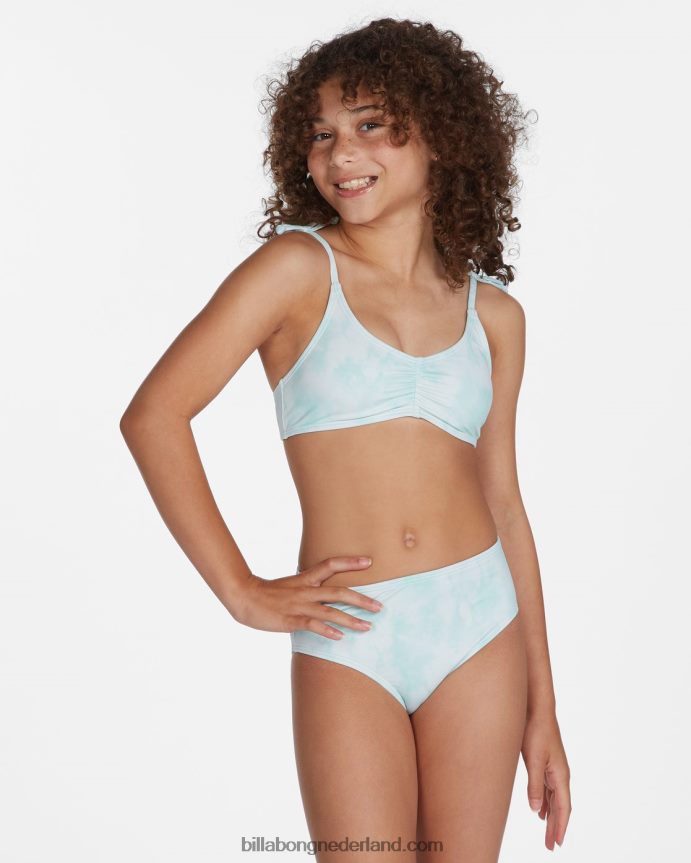 Billabong meisjes summer love trilet bikinisetmunt chip 4D20H2789