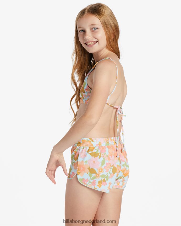 Billabong meisjes weggeblazen elastische taillemulti 4D20H2660