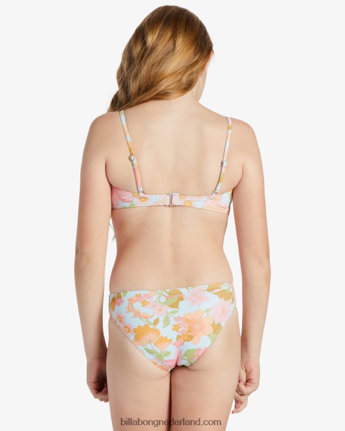 Billabong meisjes weggeblazen tweedelige bralette bikinisetmulti 4D20H2664