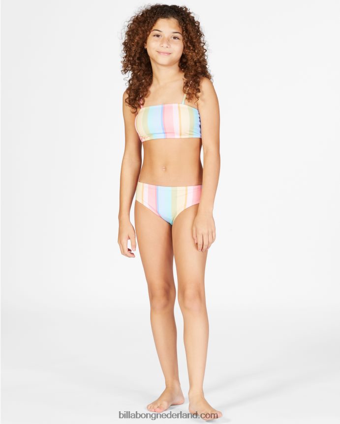 Billabong meisjes zeg hallo tank bikini setmulti 4D20H2808