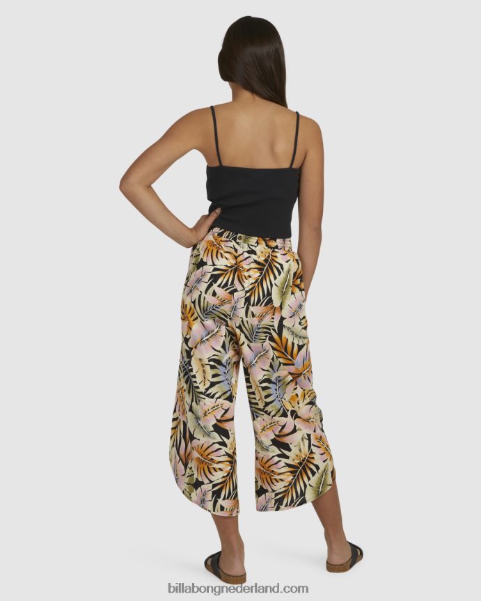 Billabong meisjes ansichtkaarten elastische taille broekmulti 4D20H2776
