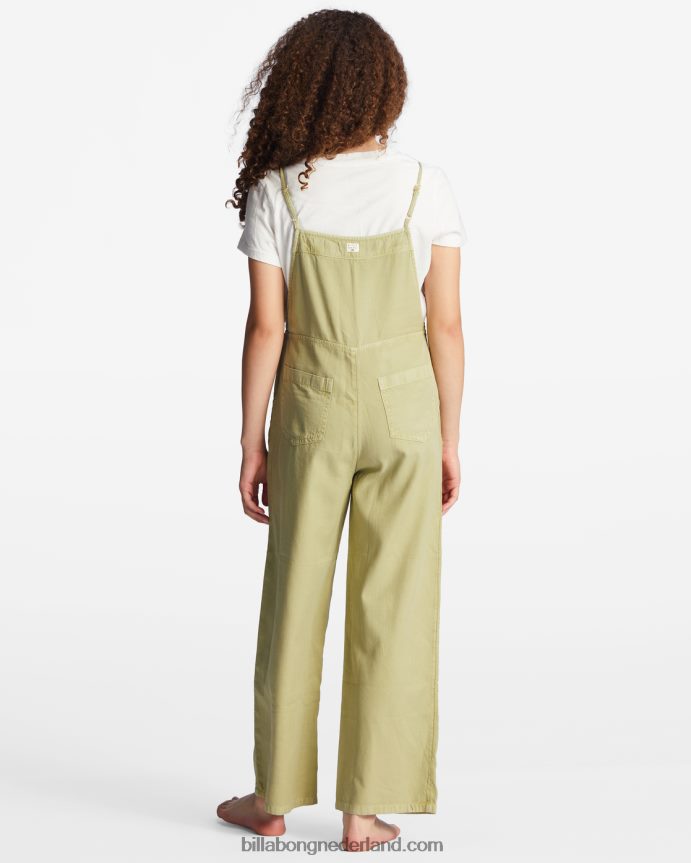 Billabong meisjes wilde lengtes jr overallsavocado 4D20H2759