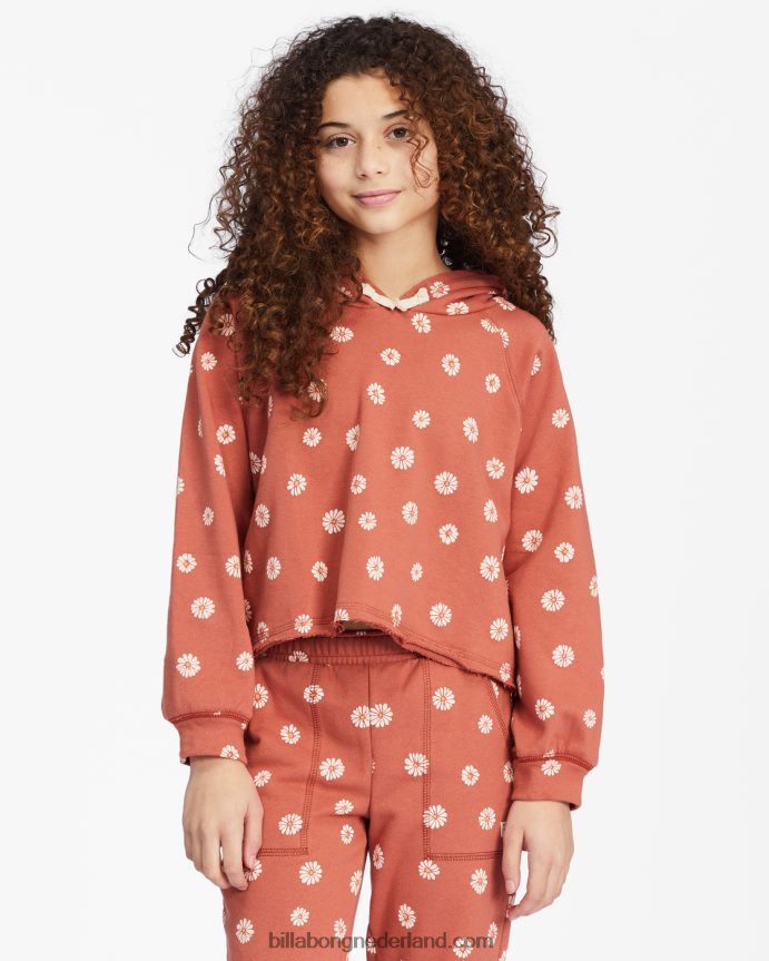 Billabong meisjes altijd capuchonzoete chocolade 4D20H2791