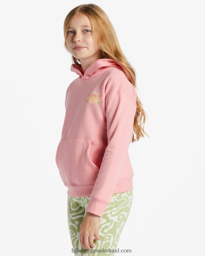Billabong meisjes neem goede zorg hoodieflamingo 4D20H2655