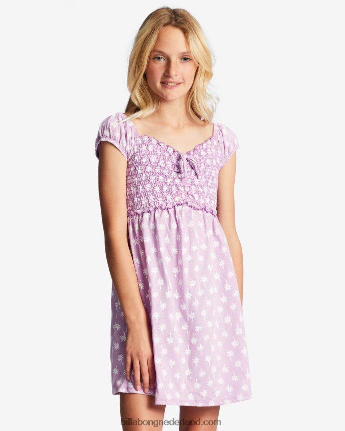 Billabong meisjes 4-16 girly tropenjurklila droom 4D20H2732