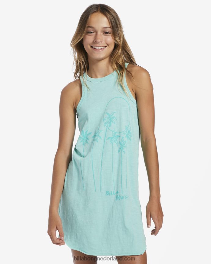 Billabong meisjes 4-16 stoere strandt-shirtjurklichte lagune 4D20H2673