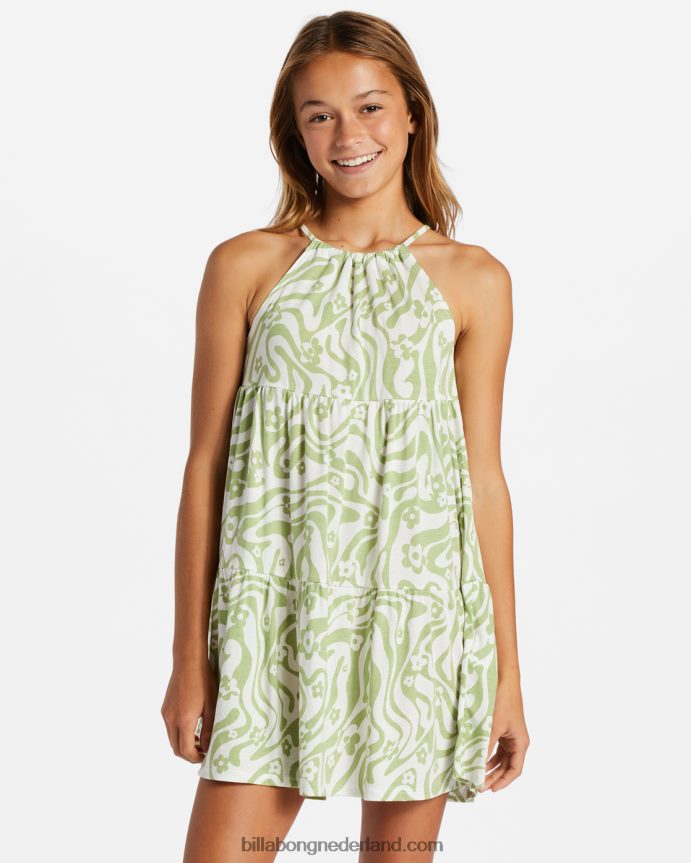 Billabong meisjes naar de gebreide strandjurkwilg 4D20H2645