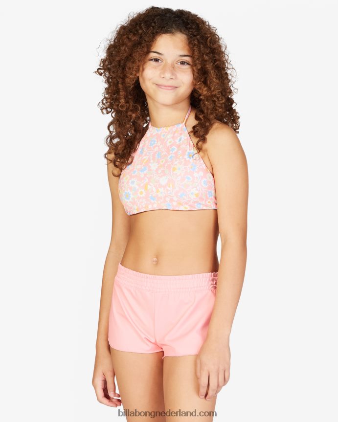 Billabong meisjes mini mystieke boardshortkoraal roze 4D20H2766