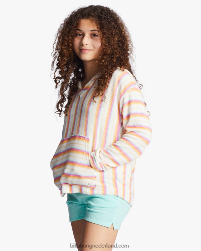 Billabong meisjes 4-16 baja mini-sweatshirtvrolijk roze 4D20H2785