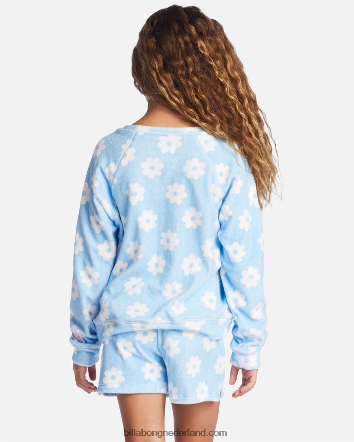 Billabong meisjes surfbreak sweatshirtdenim 4D20H2646