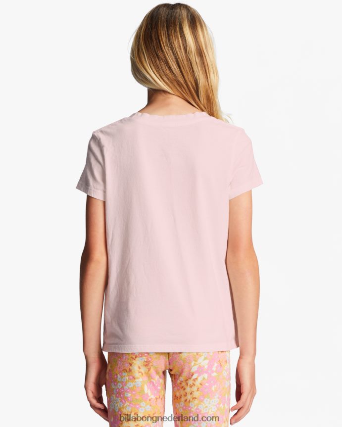 Billabong meisjes 4-16 sunbeam en day dream oversized t-shirtzacht roze 4D20H2701