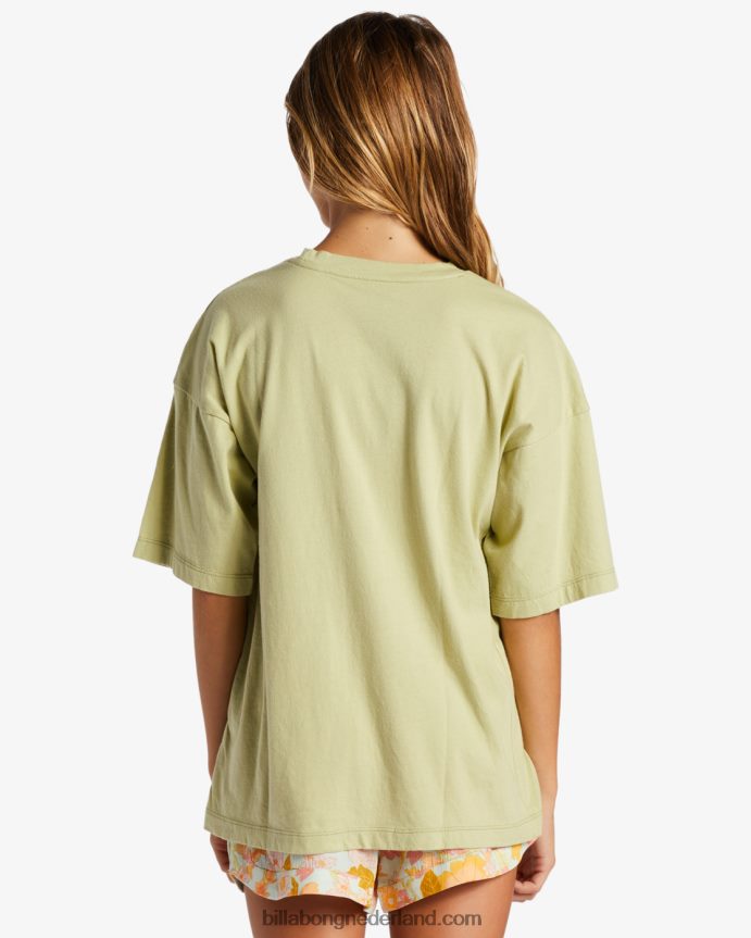 Billabong meisjes droom de hele dag t-shirtwilg 4D20H2614