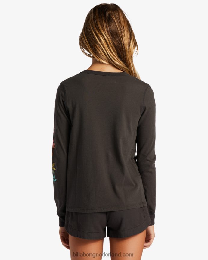 Billabong meisjes zonneclub t-shirtuit zwart 4D20H2634