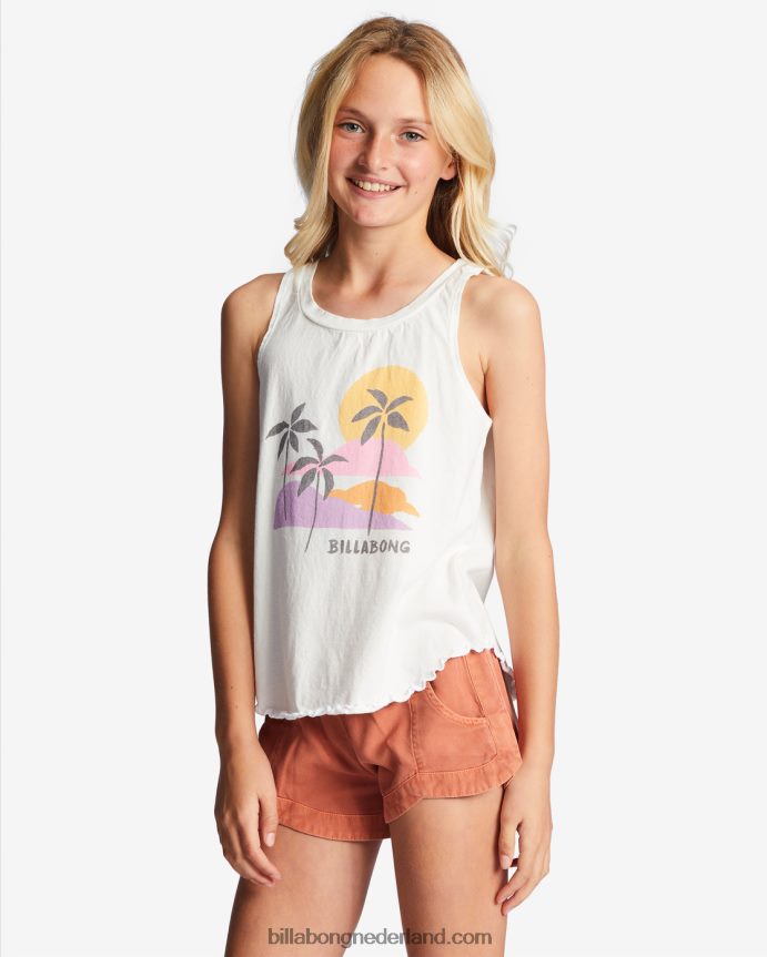 Billabong meisjes 4-16 zonaanbidders tanktopzout kristal 4D20H2717