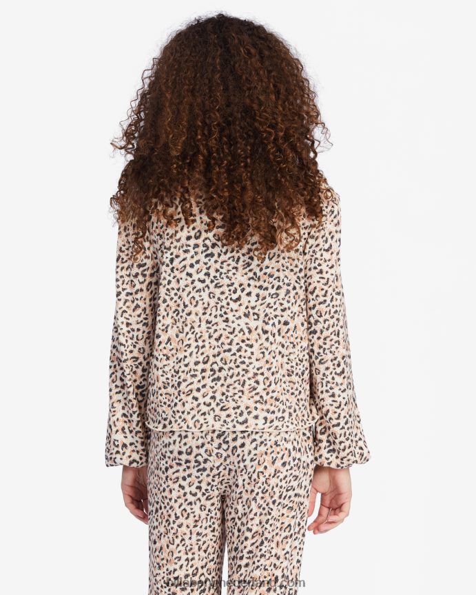 Billabong meisjes vrolijke henley top met lange mouwendier 4D20H2807