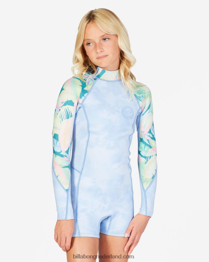 Billabong meisjes 1/1 lentekoorts lentepakgolvende was 4D20H2641