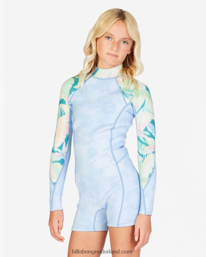 Billabong meisjes 1/1 lentekoorts lentepakgolvende was 4D20H2641