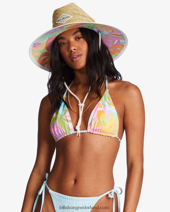 Billabong vrouwen tipton stro badmeester hoedmos weide 4D20H2453