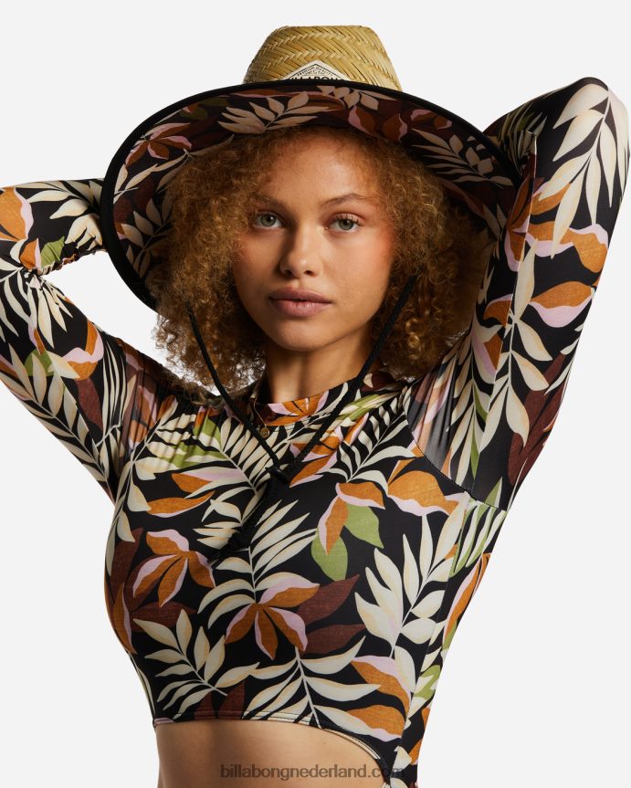 Billabong vrouwen tipton stro badmeester hoedzwart zand 4D20H2433