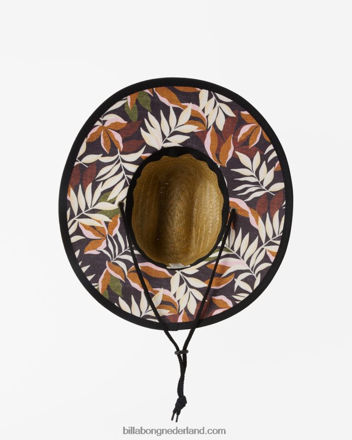 Billabong vrouwen tipton stro badmeester hoedzwart zand 4D20H2433
